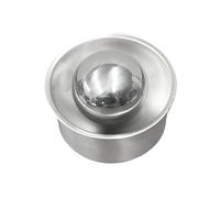 Fiocias Dumpling Wrapper Maker Set Pressa Rotonda Manuale Strumento Ravioli Pasta Acciaio Inox Adatto a Appassionati Cucina Preparazione Domestica Ristorante, 11 Cm di Diametro