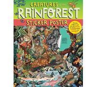 Fiona Ocean Simmance Alison Creatures of the Rainforest Sticker Pos (Tascabile)