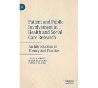 Fiona Poland Jur Patient and Public Involvement in Health an (Copertina rigida)