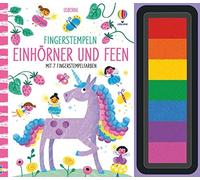 Fiona Watt Cand Fingerstempeln: Einhörner und Feen (Fingerste (Copertina rigida)