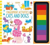 Fiona Watt Fingerprint Activities Cats and Dogs (Anello, filo)