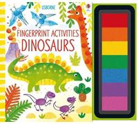 Fiona Watt Fingerprint Activities Dinosaurs (Anello, filo)
