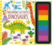 Fiona Watt Fingerprint Activities Dinosaurs (Anello, filo)