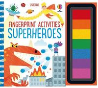 Fiona Watt Fingerprint Activities Superheroes (Anello, filo)