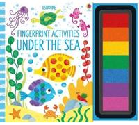 Fiona Watt Fingerprint Activities Under the Sea (Anello, filo)