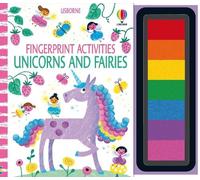 Fiona Watt Fingerprint Activities Unicorns and Fairies (Anello, filo)