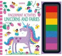 Fiona Watt Fingerprint Activities Unicorns and Fairies (Anello, filo)