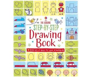 Fiona Watt Step-by-step Drawing Book (Tascabile) Step-by-Step Drawing