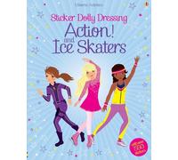Fiona Watt Sticker Dolly Dressing Action & Ice Skaters (Tascabile)