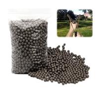 Fionda da da pietra per munizioni, 600 pezzi, sfere di argilla da 8 mm, per fionda di argilla, sfere, rotonde, proiettili, funziona con ogni centrifuga