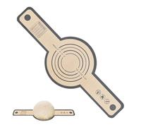 Fionda in silicone - Fodera per trasferimento di pasta acida in silicone antiaderente - impastare senza problemi, gadget da cucina riutilizzabili con manici lunghi per trasferibile