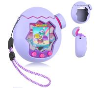 FIOPAZ Custodia in silicone 3 in 1 per Tamagotchi Paradise, protezione completa contro le cadute per Tamagotchi Paradise, accessori con custodia e coperchio superiore, tappo a manopola e cordino