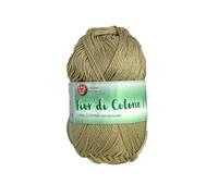 Fior di Cortone '24 - Cucirini Tre Stelle - Gomitoli cotone per uncinetto. Filato 100% Cotone Mercerizzato per Creazioni Artigianali di Alta Qualità - 50g, 125m (036)
