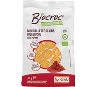 Fior Di Loto BioCroc Mini Gallette Mais Al Gusto Di Paprika 40g