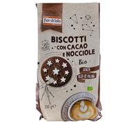Fior di loto Biscotti con cacao e nocciole biologici - Senza olio di palma - Perfetto per uno spuntino dolce - 350 g