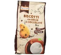 Fior di Loto, Biscotti con gocce di cioccolato bio, 350g