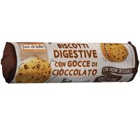 Fior di Loto, Biscotti digestive con gocce di cioccolato BIO, 250 g