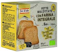 FIOR DI LOTO Fette Biscottate Con Farina Integrale Bio, 300 grammi