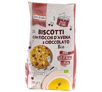 Fior di loto Fiocchi d'avena biologici e biscotti al cioccolato - Snack vegano - Senza olio di palma - 350 g