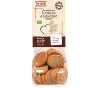 FIOR DI LOTO Fior di Biscotti - Cuoricini di Saraceno Integrali, 250 grammi