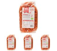 Fior di Loto, Fusilli di lenticchie rosse bio, senza glutine, 250g (Confezione da 4)