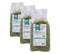 Fior di Loto, Fusilli di piselli bio, senza glutine, 250g (Confezione da 3)