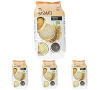 Fior di Loto Riso Bianco Basmati Bio, 500g (Confezione da 4)