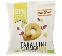 Fior di Loto, Tarallini di legumi bio, senza glutine, 30g