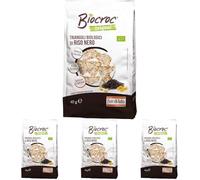 Fior di Loto Triangoli di Riso Nero - 40 g (Confezione da 4)