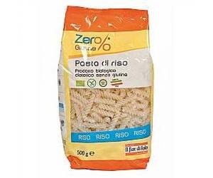 Fior di Loto ZERO% GLUTINE PASTA RISO FUSILLI SENZA GLUTINE BIO 500 G