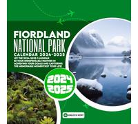 Fiordland National Park Calendar 2024 2025: 16 Months of The Animal from Sep 2024 to Dec 2025,Square 8.5 x 8.5 Inches Gift For Organizing & Planning