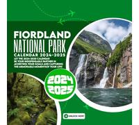 Fiordland National Park Calendar 2024 2025: 16 Months of The Animal from Sep 2024 to Dec 2025,Square 8.5 x 8.5 Inches Gift For Organizing & Planning