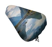 Fiordland National Park - Coprisedile per bicicletta con coulisse, impermeabile, protegge dal sole e dalla polvere, unisex, per mountain bike