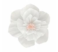 Fiore 3D carta crespa per decorazione pareti