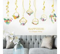 Fiore Appeso Cesto Xuanguan Soggiorno Camera Da Letto Tv Sfondo Decorativo Parete Pasta 60Cm X 90Cm A