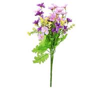Fiore artificiale alla moda carino simulazione crisantemo interno mazzo di fiori decorazione casa ufficio 1 mazzo