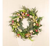 Fiore artificiale Foglie di eucalipto Decorazione dello sfondo per le