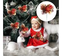 Fiore Artificiale Forniture Per Feste Rami Artificiali Decorativi Natalizi