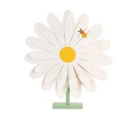 Fiore Bianco Ape H 82 Con Base Decorazioni Addobbi Primavera Pasqua