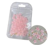 Fiore bianco Unghie Arte Resina 3D Fiore Per Unghie Acriliche Gioielli Un