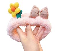 Fiore Bowknot Hairbands Spa Makeup Head Wraps Fascia Per Le Donne Ragazza Abbigliamento Partito Fornitura Regali di Compleanno