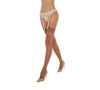 Fiore presentato da Lily's Design: calze in voile 20 den. Sedia/marrone chiaro S