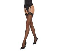 Fiore, calze velate di lusso da 20 denari Black S