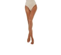 Fiore Collant donna tong - dita nude 15 denari, Naturale, S