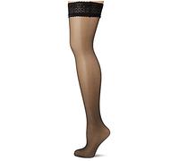 Edith Calze Autoreggenti Nero - 8 den nero L