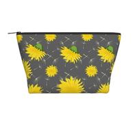 Fiore Del Fumetto Del Modello Del Dente Di Leone, Borsa da toilette Borsa per trucco Borsa per cosmetici Borsa da toilette da viaggio portatile