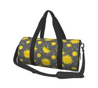 Fiore Del Fumetto Del Modello Del Dente Di Leone, Borsone da viaggio di grande capacità Borsa rotonda Borsa da viaggio sportiva Borsa da viaggio Borsa da fitness