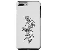 Fiore del giardino dei fiori di campo di illustrazione del campanile Custodia per iPhone 7 Plus/8 Plus