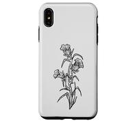 Fiore del giardino dei fiori di campo di illustrazione del campanile Custodia per iPhone XS Max