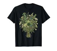 Fiore di Campo botanico Floreale per Giardinaggio Estivo Maglietta